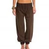 NEW ARRIVALS Yak & Yeti Indian Harem Joggers Brown