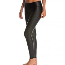 CLOTHING Onzie Long Yoga Leggings Black Snake