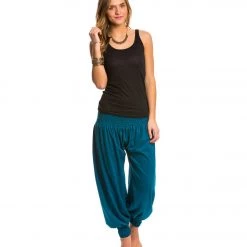 Yak & Yeti Indian Harem Joggers Teal