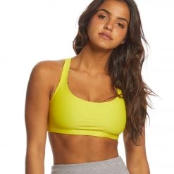 CLOTHING Onzie Chic Yoga Sports Bra Banana