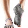 Toesox Bellarina Half-Toe Yoga Grip Socks Fishnet Storm ACCESSORIES