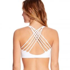 Onzie Chic Yoga Sports Bra White