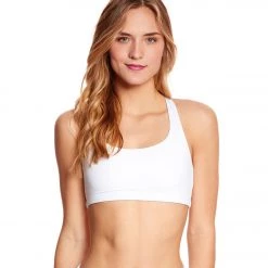 Onzie Chic Yoga Sports Bra White