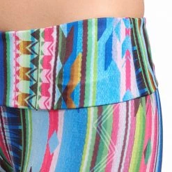 CLOTHING Onzie Long Yoga Leggings Blue Mexi-Cali 14 CLOTHING Onzie Long Yoga Leggings Blue Mexi-Cali