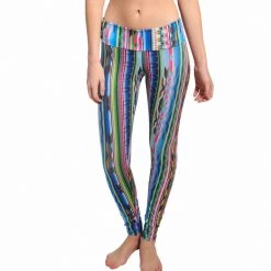 CLOTHING Onzie Long Yoga Leggings Blue Mexi-Cali 17 CLOTHING Onzie Long Yoga Leggings Blue Mexi-Cali