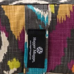 Hugger Mugger Standard Printed Yoga Bolster Bohemian Ikat