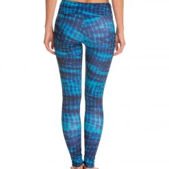 CLOTHING Onzie Long Yoga Leggings Teal Tie Dye 11 CLOTHING Onzie Long Yoga Leggings Teal Tie Dye