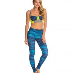 CLOTHING Onzie Long Yoga Leggings Teal Tie Dye 12 CLOTHING Onzie Long Yoga Leggings Teal Tie Dye