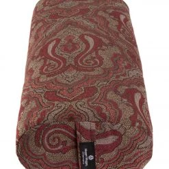 YOGA MATS & PROPS Hugger Mugger Standard Printed Yoga Bolster Vintage Currant