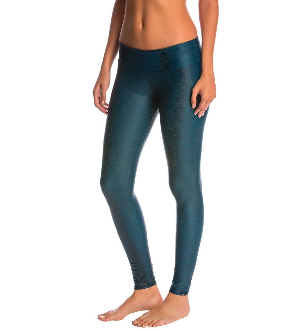 Onzie Long Yoga Leggings Fiji Snake CLOTHING 4 Onzie Long Yoga Leggings Fiji Snake CLOTHING