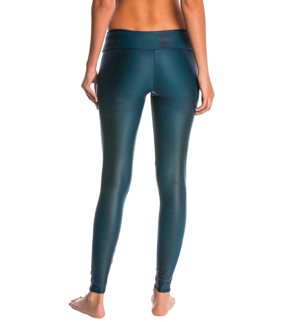 Onzie Long Yoga Leggings Fiji Snake CLOTHING 5 Onzie Long Yoga Leggings Fiji Snake CLOTHING