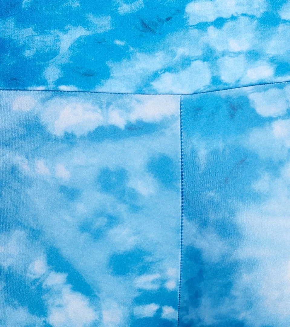 CLOTHING Onzie Long Yoga Leggings Tie Dye Blue 7 CLOTHING Onzie Long Yoga Leggings Tie Dye Blue