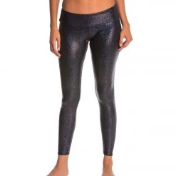 CLOTHING Onzie Long Yoga Leggings Black Pebbles