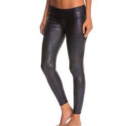 CLOTHING Onzie Long Yoga Leggings Black Pebbles