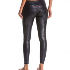 CLOTHING Onzie Long Yoga Leggings Black Pebbles