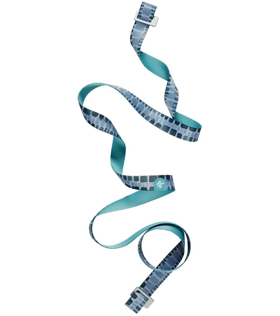 NEW ARRIVALS Manduka GO Move Mat Carrier Patina Squares 3 NEW ARRIVALS Manduka GO Move Mat Carrier Patina Squares