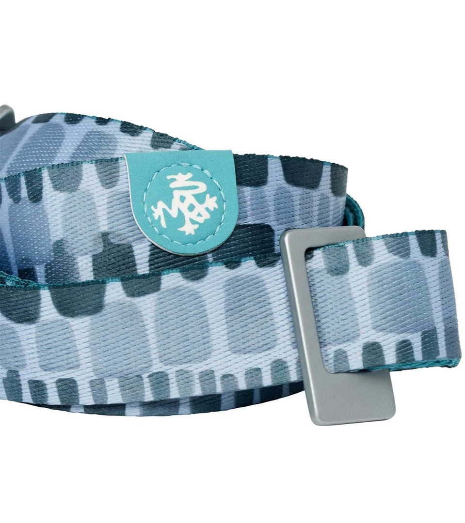 NEW ARRIVALS Manduka GO Move Mat Carrier Patina Squares 4 NEW ARRIVALS Manduka GO Move Mat Carrier Patina Squares