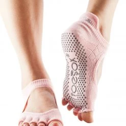ACCESSORIES Toesox Bellarina Half-Toe Yoga Grip Socks Fishnet Kiss