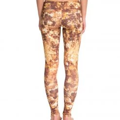 Onzie Long Yoga Leggings Gold Coins CLOTHING