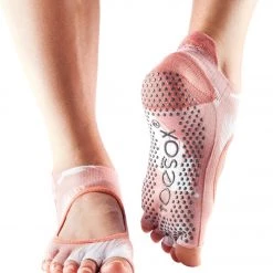 Toesox Bellarina Half-Toe Yoga Grip Socks Trance ACCESSORIES