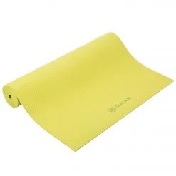 YOGA MATS & PROPS Gaiam 2-Color Yoga Mat 68" 5mm Citron
