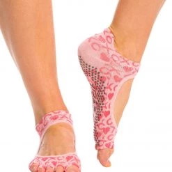 ACCESSORIES Toesox Bellarina Half-Toe Yoga Grip Socks Hugs + Kisses
