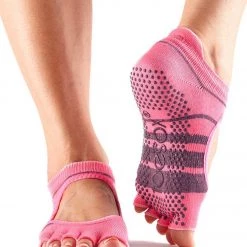 ACCESSORIES Toesox Bellarina Half-Toe Yoga Grip Socks Derby