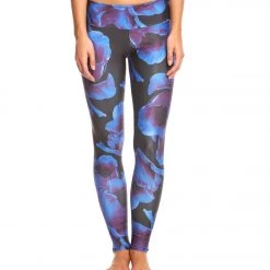 CLOTHING Onzie Long Yoga Leggings Midnight Anemone