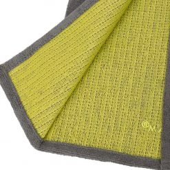 Gaiam Grippy Yoga Mat Towel Citron/Storm YOGA MATS & PROPS