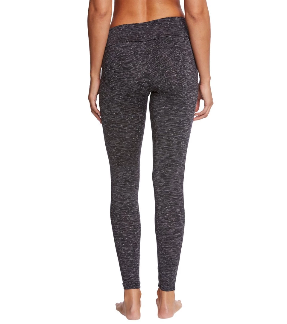 CLOTHING Onzie Long Yoga Leggings Heather Gray 5 CLOTHING Onzie Long Yoga Leggings Heather Gray