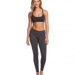 CLOTHING Onzie Long Yoga Leggings Heather Gray 12 CLOTHING Onzie Long Yoga Leggings Heather Gray