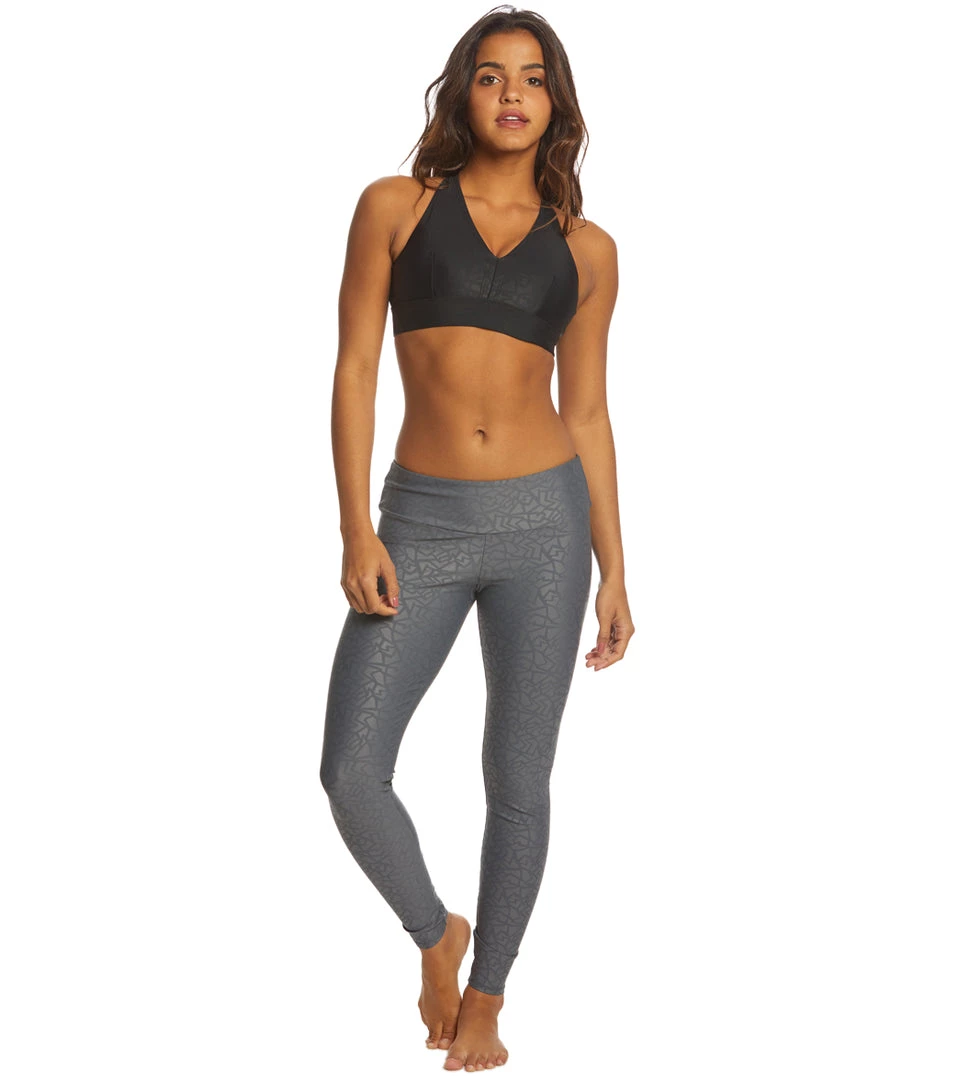 Onzie Long Yoga Leggings Slate Gray Pandora 6 Onzie Long Yoga Leggings Slate Gray Pandora