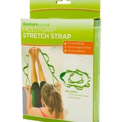 Gaiam Restore Multi-Grip Stretch Strap YOGA MATS & PROPS
