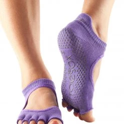 ACCESSORIES Toesox Bellarina Half-Toe Yoga Grip Socks Light Purple