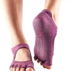 ACCESSORIES Toesox Bellarina Half-Toe Yoga Grip Socks Fishnet Luscious