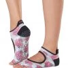 ACCESSORIES Toesox Bellarina Half-Toe Yoga Grip Socks Posy