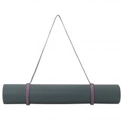 Hugger Mugger Simple Yoga Mat Sling Purple Flower ACCESSORIES
