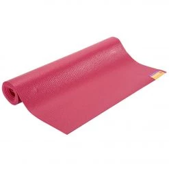YOGA MATS & PROPS Hugger Mugger Tapas Original Extra Long Yoga Mat 80" 3mm Raspberry