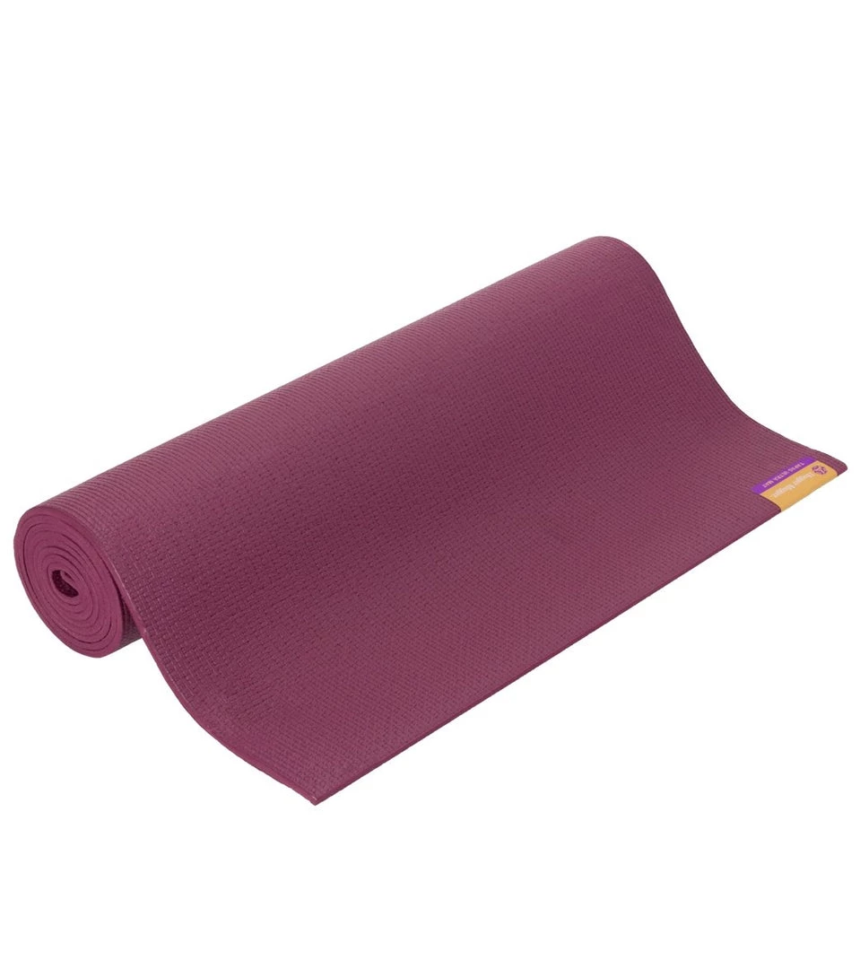Hugger Mugger Tapas Ultra Thick Extra Long Yoga Mat 80" 6mm Burgundy YOGA MATS & PROPS 3 Hugger Mugger Tapas Ultra Thick Extra Long Yoga Mat 80" 6mm Burgundy YOGA MATS & PROPS