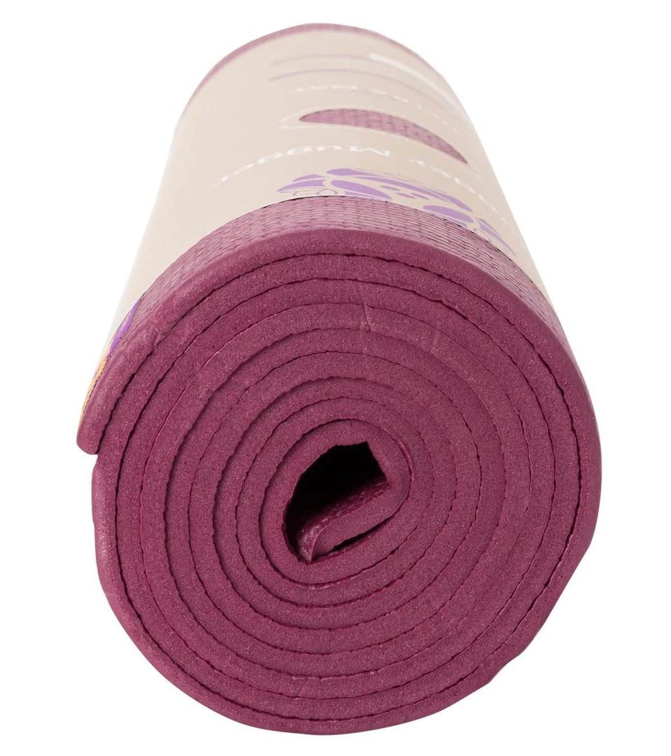 Hugger Mugger Tapas Ultra Thick Extra Long Yoga Mat 80" 6mm Burgundy YOGA MATS & PROPS 5 Hugger Mugger Tapas Ultra Thick Extra Long Yoga Mat 80" 6mm Burgundy YOGA MATS & PROPS