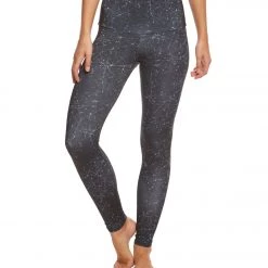Onzie High Waisted Yoga Leggings Night Sky CLOTHING