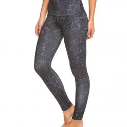 Onzie High Waisted Yoga Leggings Night Sky CLOTHING