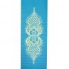 Hugger Mugger Gallery Collection Yoga Mat 68" 3mm Blue Henna