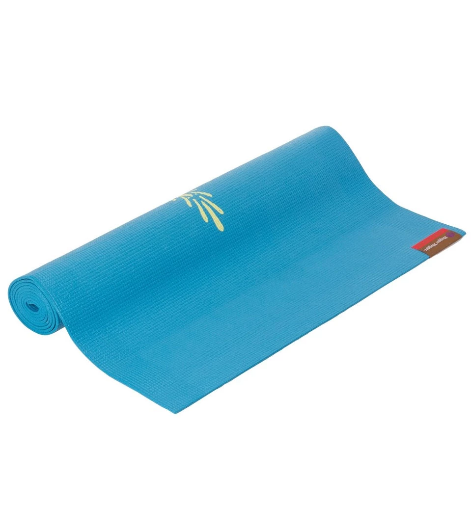 Hugger Mugger Gallery Collection Yoga Mat 68" 3mm Blue Henna 4 Hugger Mugger Gallery Collection Yoga Mat 68" 3mm Blue Henna