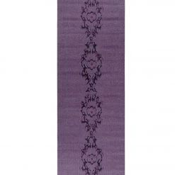 Hugger Mugger Gallery Collection Yoga Mat 68" 3mm Plum Ikat YOGA MATS & PROPS