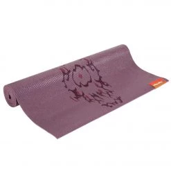 Hugger Mugger Gallery Collection Yoga Mat 68" 3mm Plum Ikat YOGA MATS & PROPS