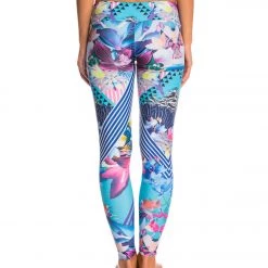 Onzie Long Yoga Leggings Juicy Leaf