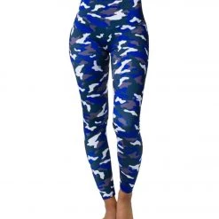 Onzie High Waisted Yoga Leggings Midnight Camo