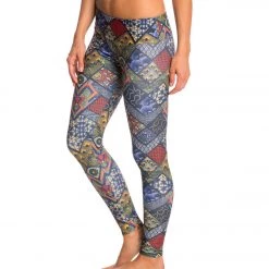 Onzie Long Yoga Leggings Navy Queen