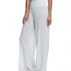 Hard Tail Flat Waist Wide Leg Yoga Pants Mist CLOTHING